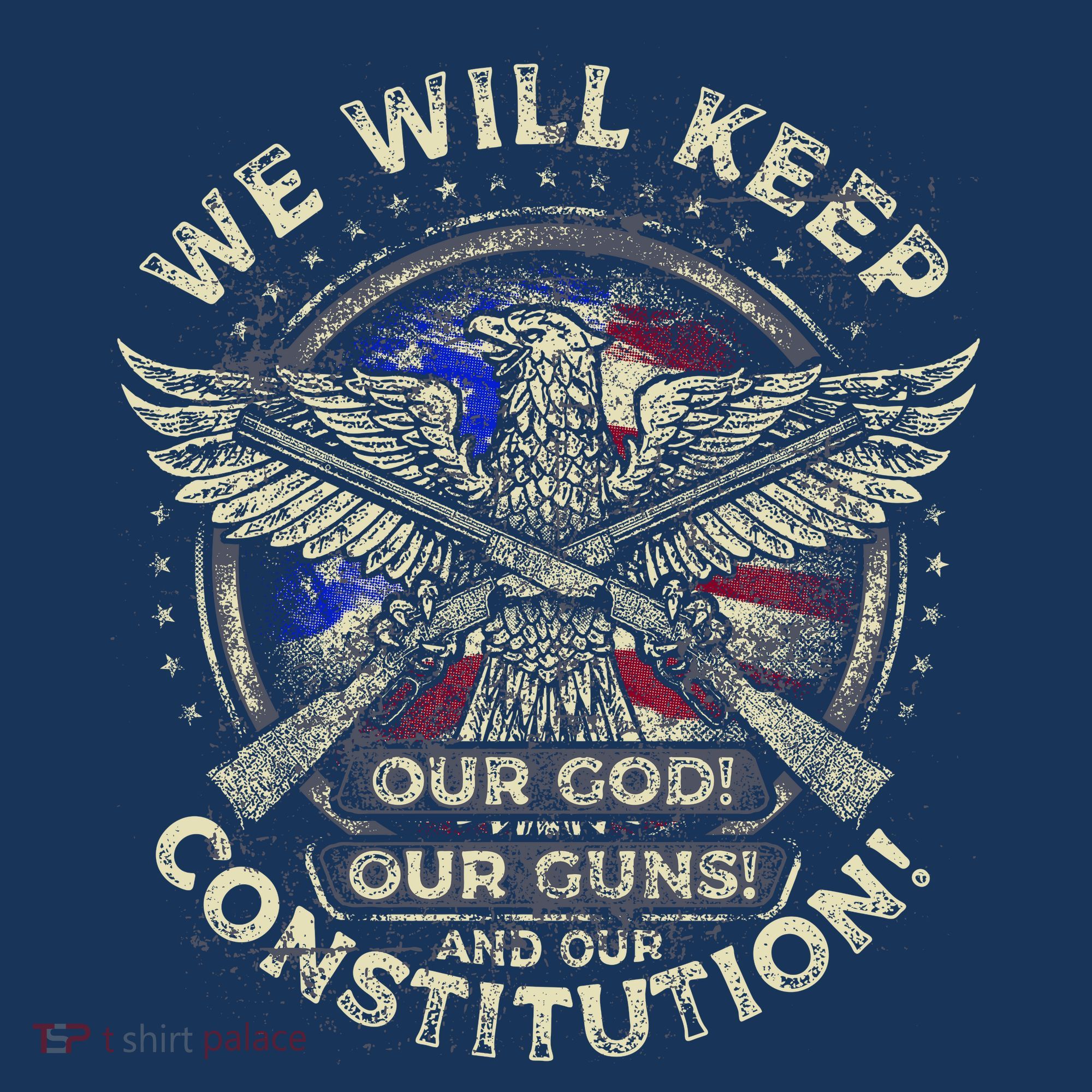 Retro Vintage America Amendment T-Shirt