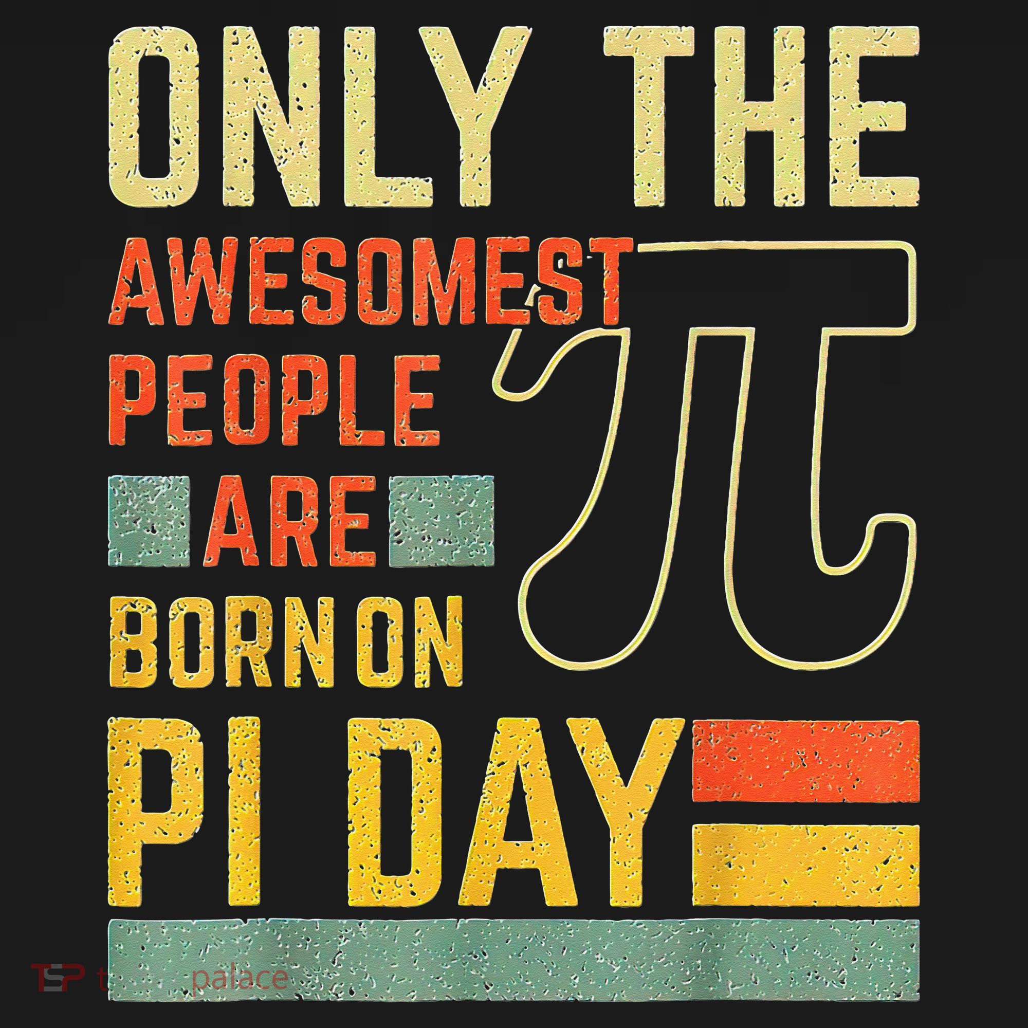 Retro Vintage Awesome People Born Birth On Pi Day teachers T-Shirt