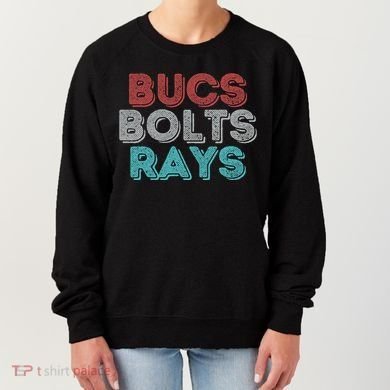 Retro Vintage Bucs Bolts Rays Women's Sweatshirt