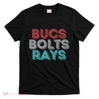 Retro Vintage Bucs Bolts Rays T-Shirt thumb 0
