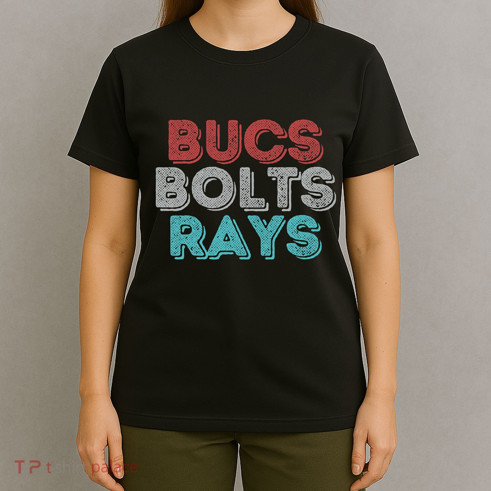 Retro Vintage Bucs Bolts Rays T-Shirt