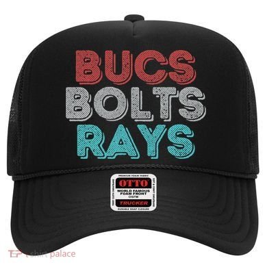 Retro Vintage Bucs Bolts Rays Hat
