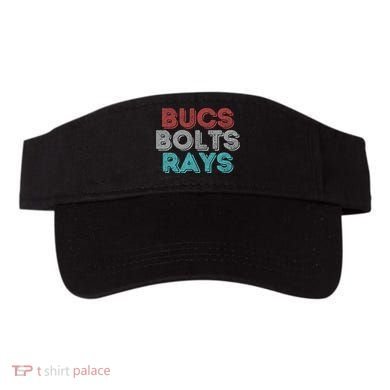 Retro Vintage Bucs Bolts Rays Visor