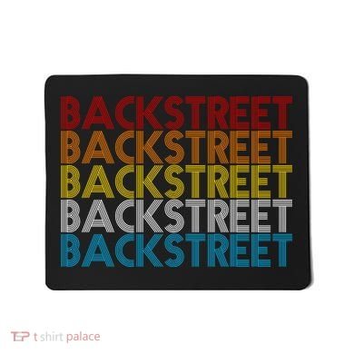 Retro Vintage Backstreet Mousepad