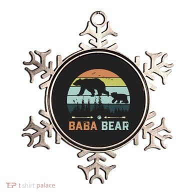 Retro Vintage Baba Bear Ornament