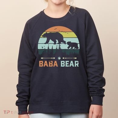 Retro Vintage Baba Bear Women's Sweatshirt