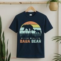 Retro Vintage Baba Bear T-Shirt thumb 2