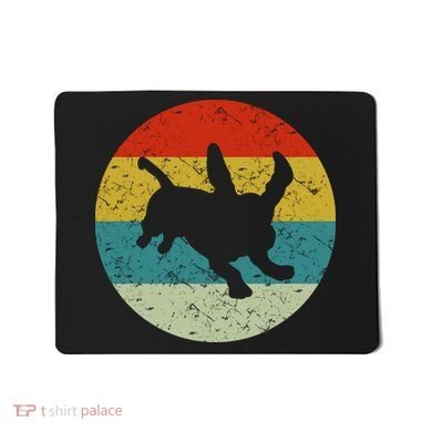 Retro Vintage Basset Hound Mousepad