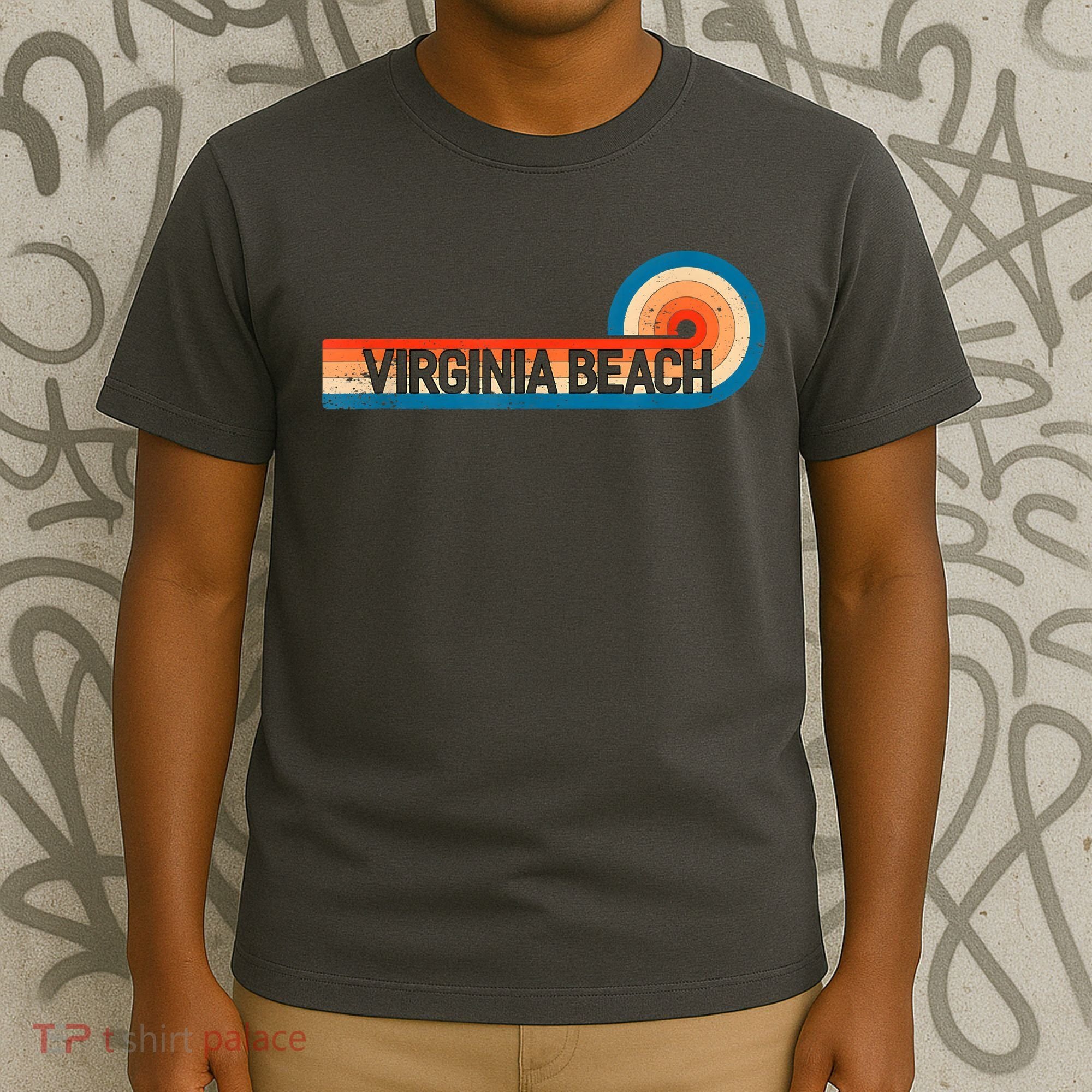 Retro VIRGINIA BEACH Vintage City VIRGINIA BEACH T-Shirt