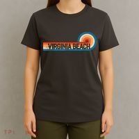 Retro VIRGINIA BEACH Vintage City VIRGINIA BEACH T-Shirt thumb 4
