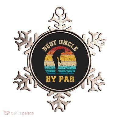 Retro Vintage Best uncle By Par Golf Father's Day Ornament
