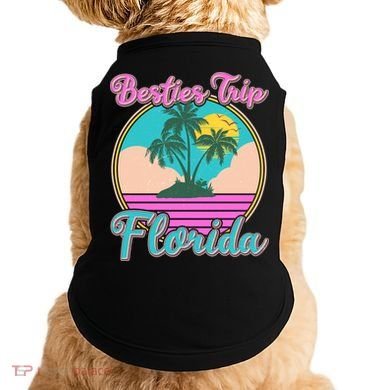 Retro VIntage Besties Trip Florida Doggie Tank