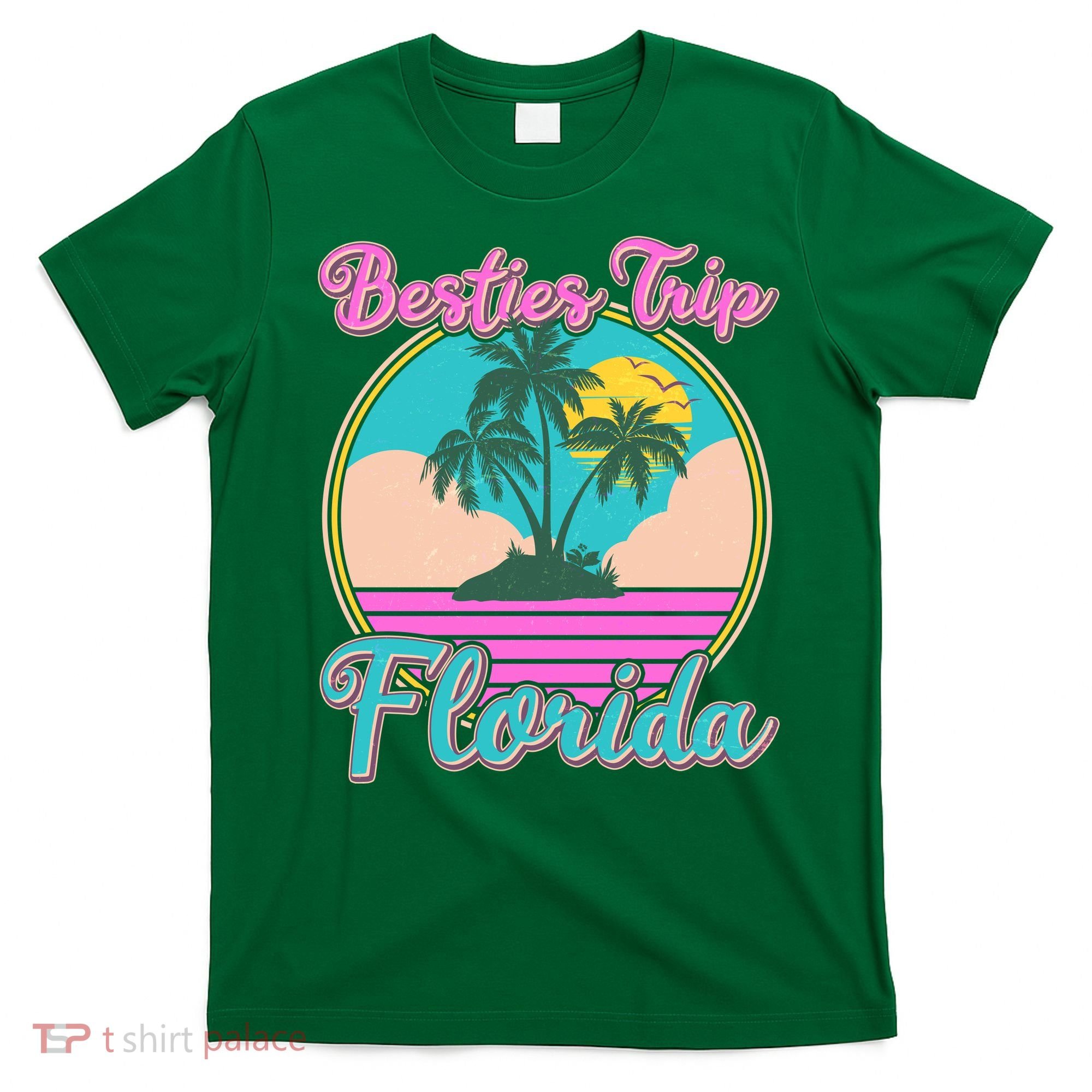 Retro VIntage Besties Trip Florida T-Shirt