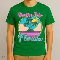 Retro VIntage Besties Trip Florida T-Shirt thumb 3