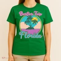 Retro VIntage Besties Trip Florida T-Shirt thumb 4