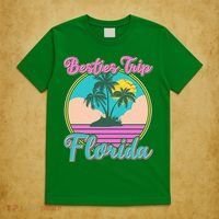 Retro VIntage Besties Trip Florida T-Shirt thumb 5