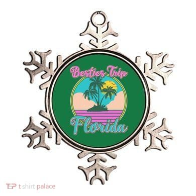 Retro VIntage Besties Trip Florida Ornament
