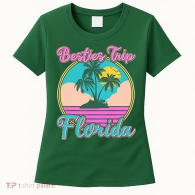 Retro VIntage Besties Trip Florida Women's T-Shirt