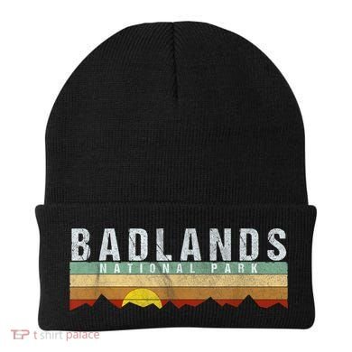 Retro Vintage Badlands National Park Beanie