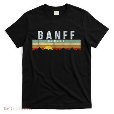 Retro Vintage Banff Canada T-Shirt