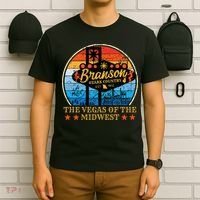 Retro Vintage Branson Missouri Vegas Of The Midwest Tourism T-Shirt thumb 6