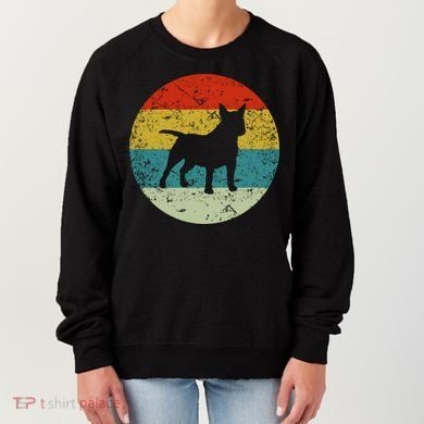 Retro Vintage Bullterrier Women's Sweatshirt