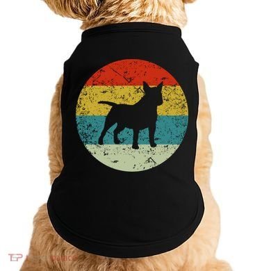 Retro Vintage Bullterrier Doggie Tank