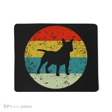 Retro Vintage Bullterrier Mousepad