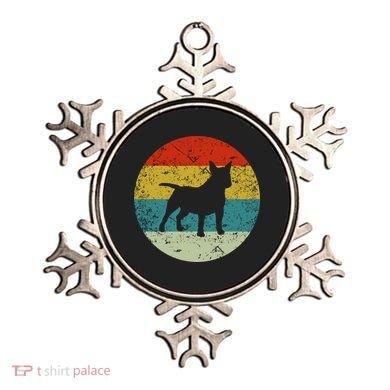 Retro Vintage Bullterrier Ornament