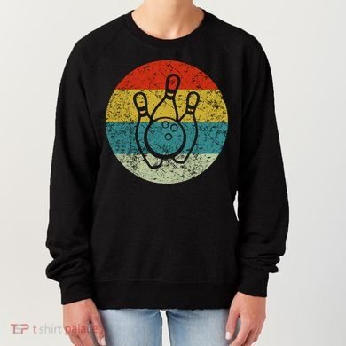 Retro Vintage Bowling Women's Sweatshirt