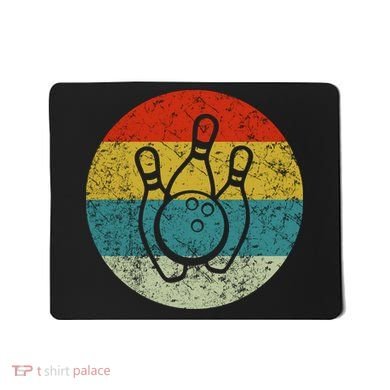 Retro Vintage Bowling Mousepad