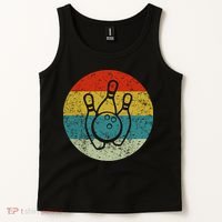 Retro Vintage Bowling Tank Top thumb 2