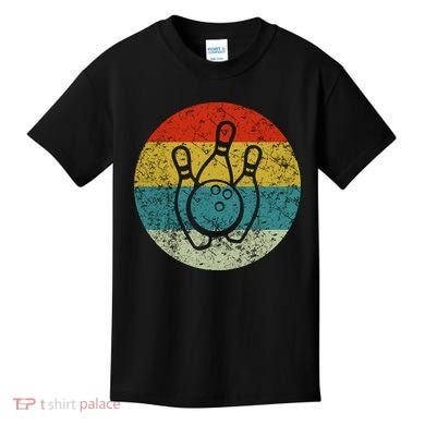Retro Vintage Bowling Kids T-Shirt