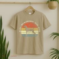 Retro Vintage Best Weimaraner Dad Ever Father Day T-Shirt thumb 2