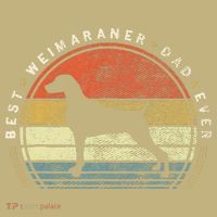 Retro Vintage Best Weimaraner Dad Ever Father Day T-Shirt thumb 7
