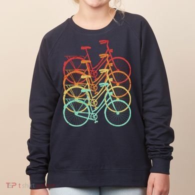 Retro Vintage Bicycle Bike Women's Sweatshirt