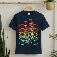 Retro Vintage Bicycle Bike T-Shirt thumb 2
