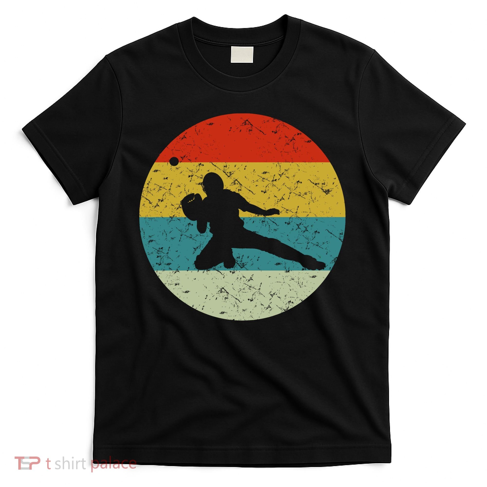 Retro Vintage Baseball Catcher T-Shirt