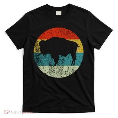 Retro Vintage Bison T-Shirt