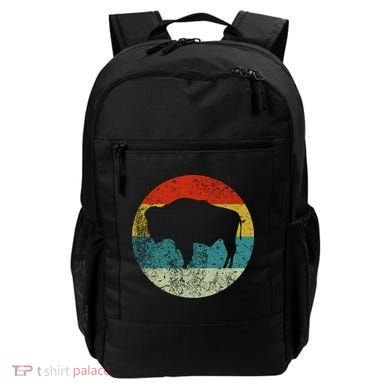 Retro Vintage Bison Backpack