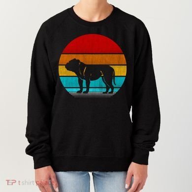 Retro Vintage Bulldog Women's Sweatshirt
