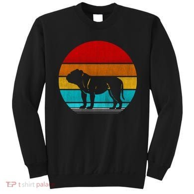 Retro Vintage Bulldog Sweatshirt