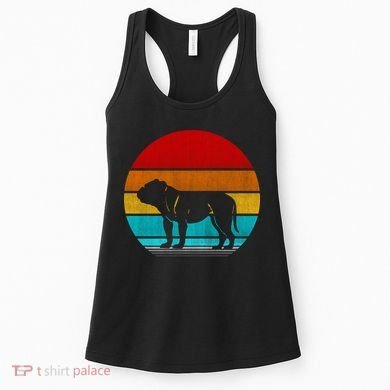 Retro Vintage Bulldog Women's Tank Top