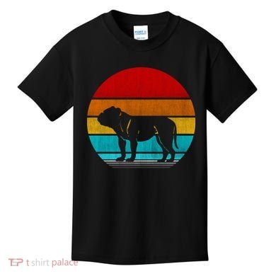 Retro Vintage Bulldog Kids T-Shirt