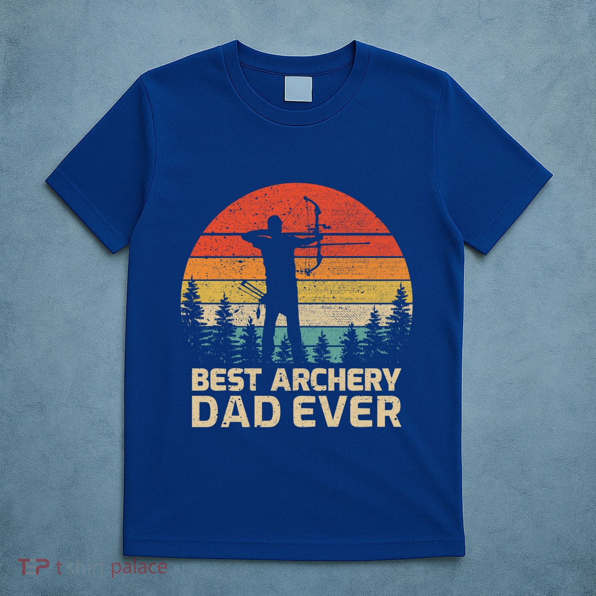 Retro Vintage Best Archery Dad Ever Father's Day Gift T-Shirt