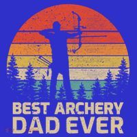 Retro Vintage Best Archery Dad Ever Father's Day Gift T-Shirt thumb 7