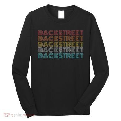 Retro Vintage Backstreet Long Sleeve Shirt