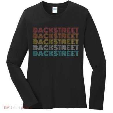 Retro Vintage Backstreet Women's Long Sleeve Shirt