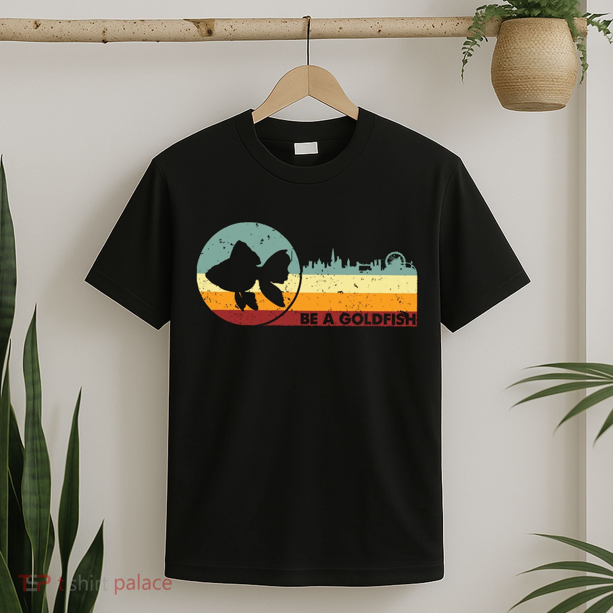 Retro Vintage Be A Goldfish T-Shirt