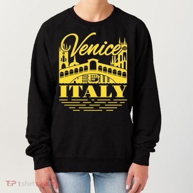 Retro Venice Bridge Italy Souvenir Women's Sweatshirt